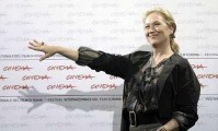 Meryl Streep estuvo en el Festival de Cine de Roma